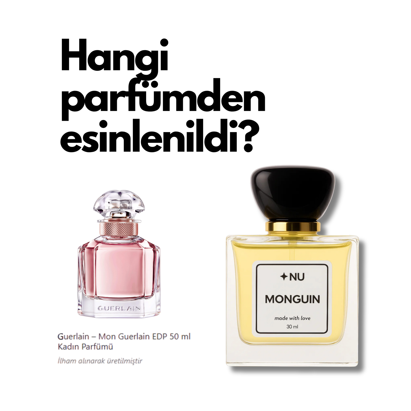 Monguin (Mon Guerlain muadili) 50 ml Kadın Parfümü - Görsel 4